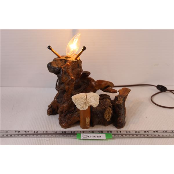Driftwood Root Lamp - 10"x9" - No Shade