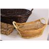 Image 3 : (4) Wicker Baskets - Various Sizes