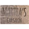Image 2 : * Martha's Car Salon Metal Sign - 30" Diameter