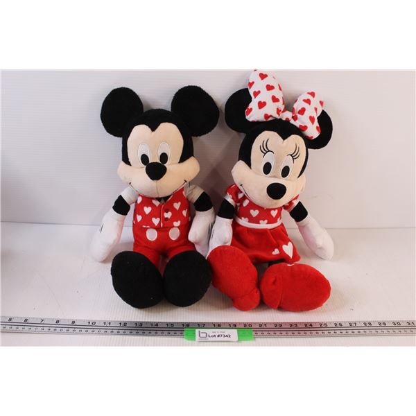 Minnie & Mickey Mouse Stuffies