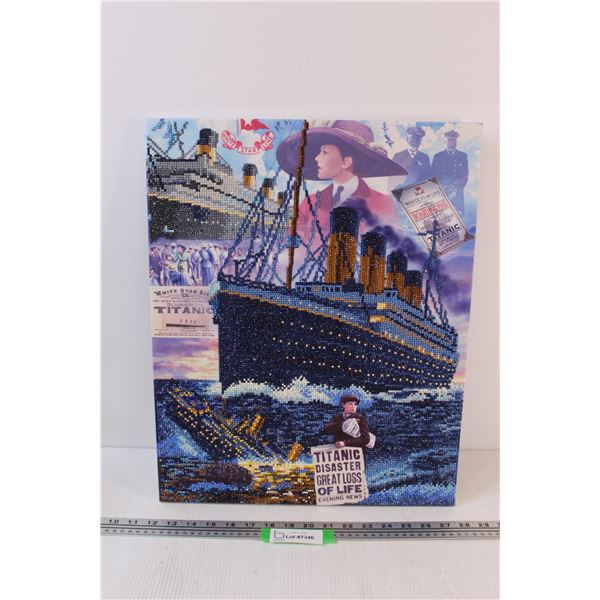 Titanic Gem Picture on Canvas - 20" x 16"