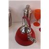 Image 4 : Red Kettle, (2) Margarita Shakers, (4) Plastic Wine Glasses, Wine Ice Bucket & Cheese Board