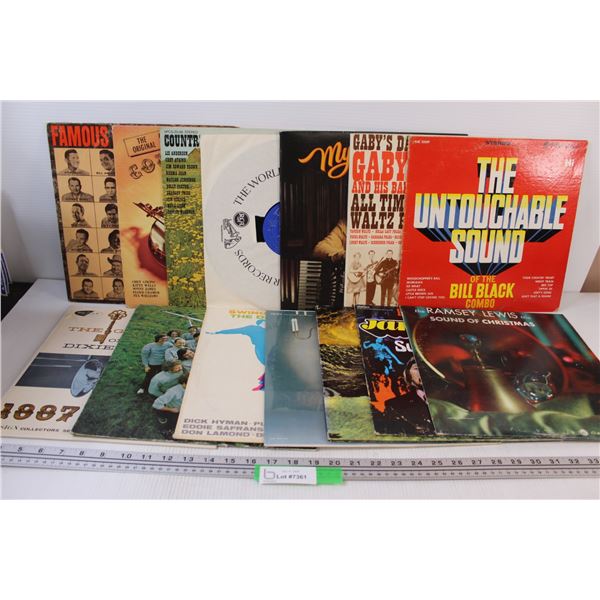 (14) Records: Country, Folk, Swing, Christmas, Misc