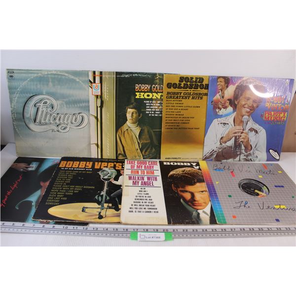 (4) Records: Chicago, Boby Vinton, The Ventures, Misc