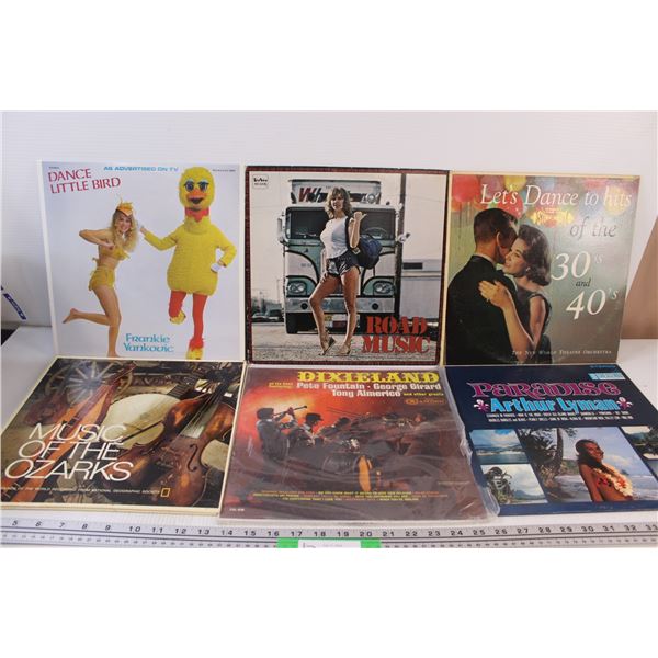 (6) Records: Dance Little Bird, Road Music, Dixieland, Misc