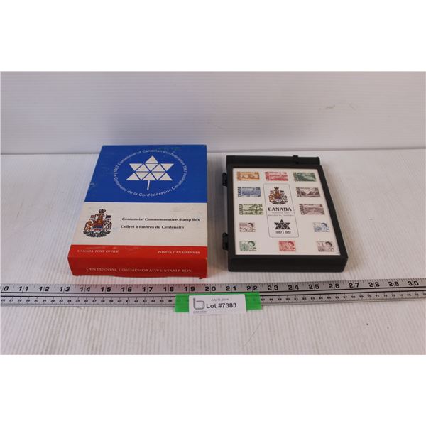 Canadian Stamp Centennial Holder