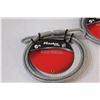 Image 2 : (3) 6Ft Master Lock Cable