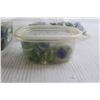 Image 5 : Bag + (2) Containers of Marbles