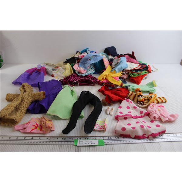 Assorted Doll Clothes - As Is