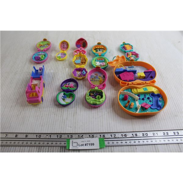 (10) Polly Pocket Toys - As Is