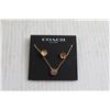 Image 3 : Coach Necklace and Earring Set, Assorted Jewelry