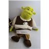 Image 3 : (2) Plushes - Tasmanian Devil, Shrek