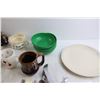 Image 3 : Green Plastic Bowls, Assorted Kitchenware