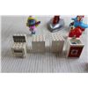Image 2 : (4) LEGO Kitchen Pieces, Smurfette Figurine, Misc.