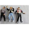 Image 3 : (4) New Kids on the Block Figurines