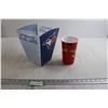 Image 1 : Toronto Blue Jays Game Issued Container + Cup