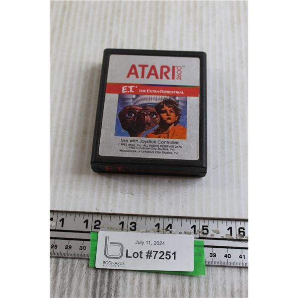 Atari 2600 E.T. Video Game