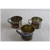 Image 5 : (3) Tin Cups