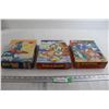 Image 1 : (3) Puzzles - Disney, Looney Tunes, Both As Is