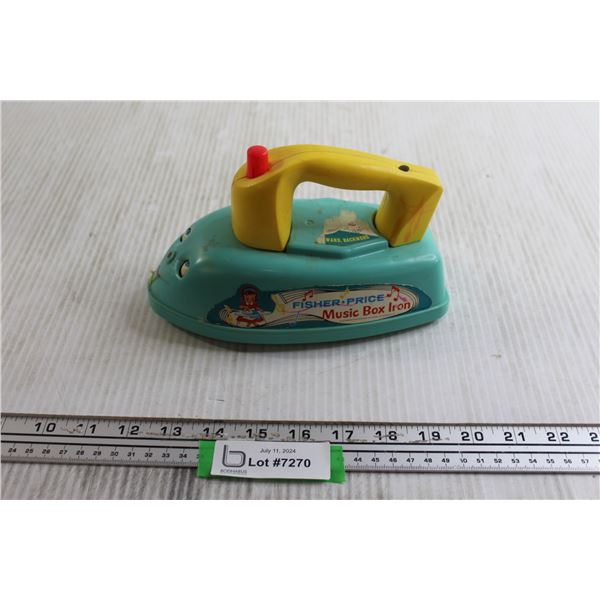 Fisher-Price Music Box Iron Toy - Works