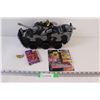 Image 1 : Tank Toy, Bible Card Quiz, Transformers Mini Trucks (NIB), Mini Kitty