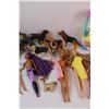 Image 3 : (7) Barbies & (11) Toy Dogs & Snack Bar Toy