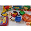 Image 5 : Vintage Toy Train, Sesame Street Car, Various Children's Toys