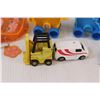 Image 6 : Vintage Toy Train, Sesame Street Car, Various Children's Toys