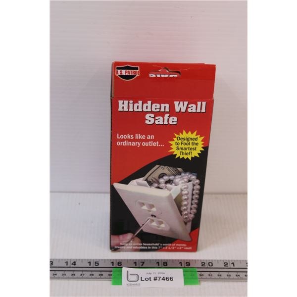 Hidden Wall Safe Electrical Outlet