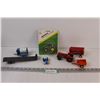 Image 1 : Lot of Metal Tractor Toys & Trailers - Various Makers & Sizes