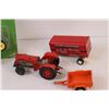 Image 4 : Lot of Metal Tractor Toys & Trailers - Various Makers & Sizes
