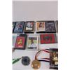 Image 3 : (12) Sports Cards in Cases (Horse, Baseball, Movie), Toy Story Wallet, (2) Medals