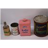 Image 3 : Vintage Tin & Cardboard Box Containers