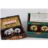 Image 3 : (3) Chinese Iron Ball Sets in Cases