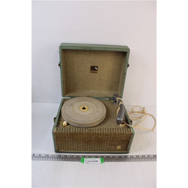 Victrola Portable Record Player - Powers On, as is
