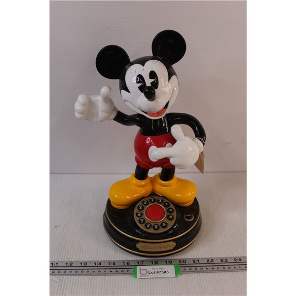 Mickey Mouse Telephone (Missing Handset)