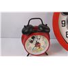 Image 2 : (2) Mickey Mouse Clocks (May Need Batteries, as is)