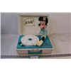 Image 1 : General Electric Mickey Mouse Record Player - Powers On, as is