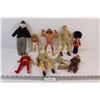 Image 1 : Charlie Chaplin Porcelain Doll & Steve Irwin Dolls, Randy Savage Wrestler, & Misc.