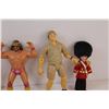 Image 3 : Charlie Chaplin Porcelain Doll & Steve Irwin Dolls, Randy Savage Wrestler, & Misc.