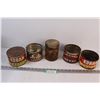 Image 1 : Vintage Tin Containers - Various Makers of Coffee tins