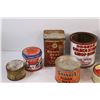 Image 2 : Vintage Tin Containers - Various Makers