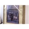 Image 2 : * Framed French Restaurant Picture by Chiu Tat Hak- 43.5" x 26.75"
