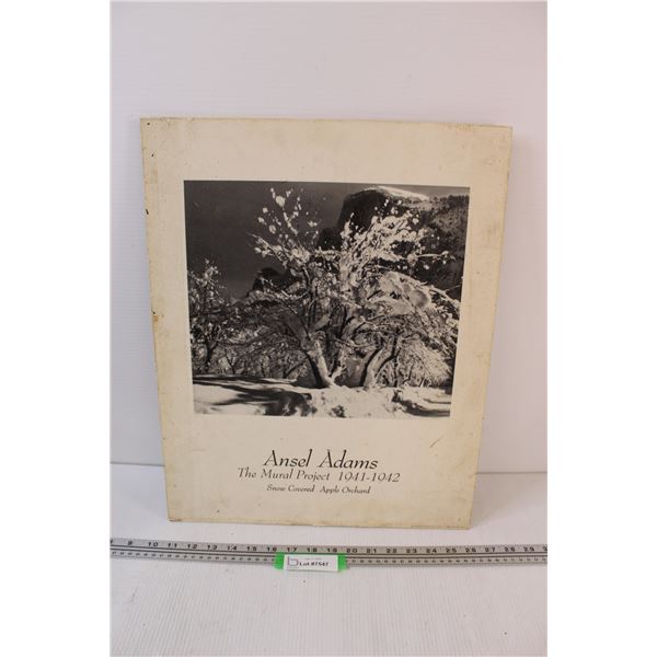 Ansel Adams "Snow Covered Apple Orchard" Print - 16"x20"