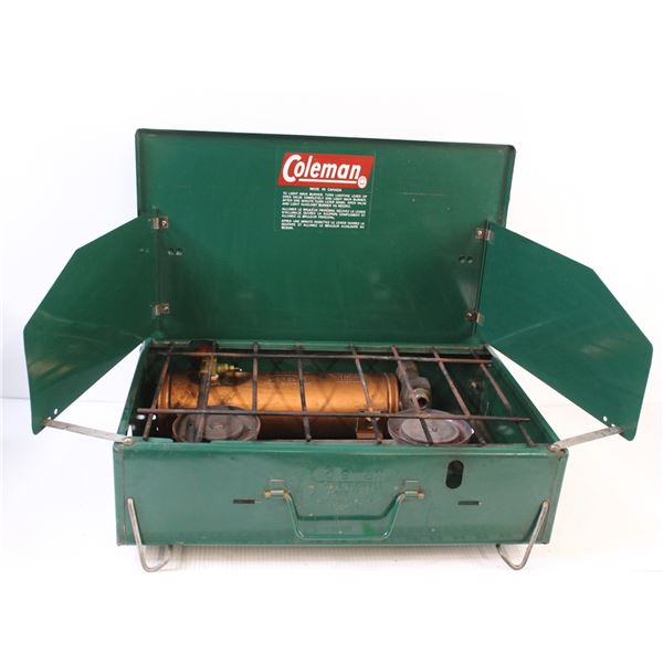 Coleman Portable Camp Stove - 18"x12"x5" - untested