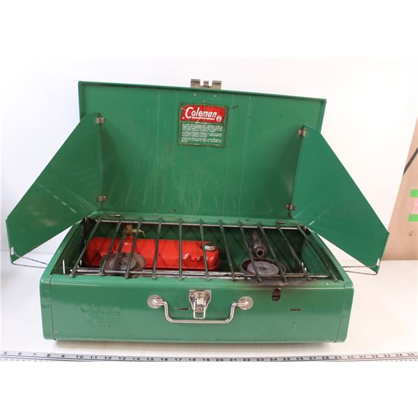 Coleman Portable Camp Stove - 13"x22"x5" - untested