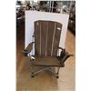 Image 1 : * Portable Woods "Big Man" Oversized Lawn Chair w/ Built in Cooler & Cupholder