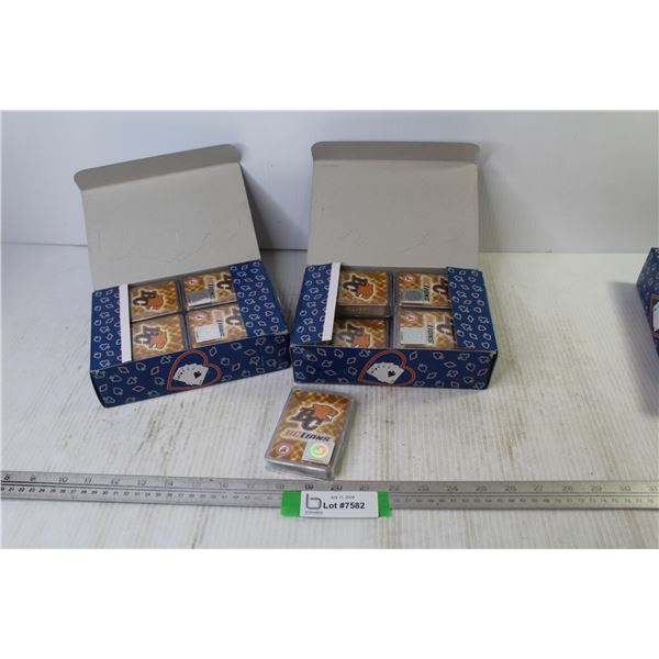 (24) Decks of BC Lions Playing Cards
