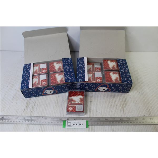(24) Decks of Calgary Stampeder's Playing Cards