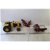 Image 1 : Tonka Tractor (missing pieces) - Tonka Truck - Tow Truck Towing Rack